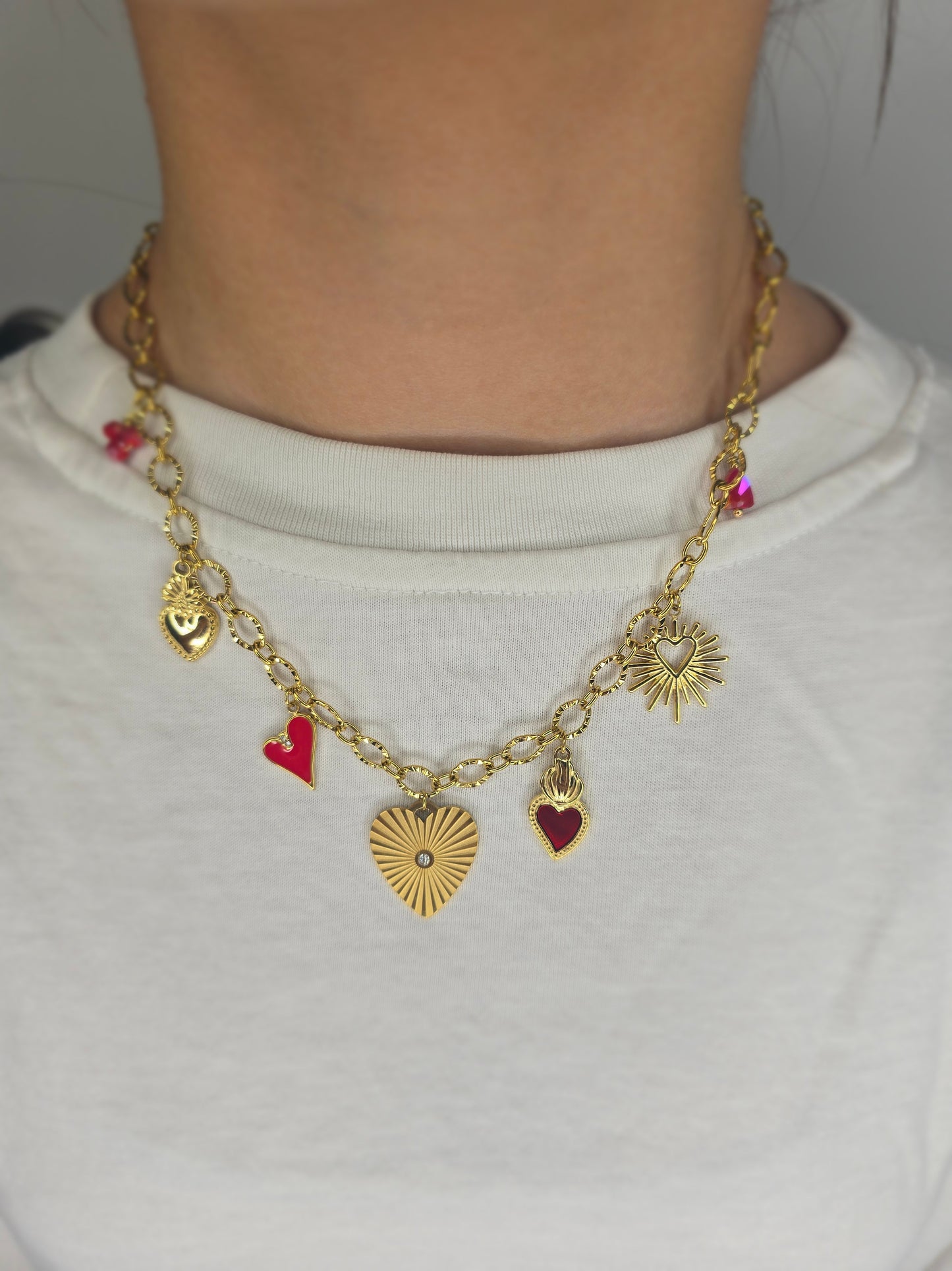 COLLIER SYMBOLES ET AMOUR