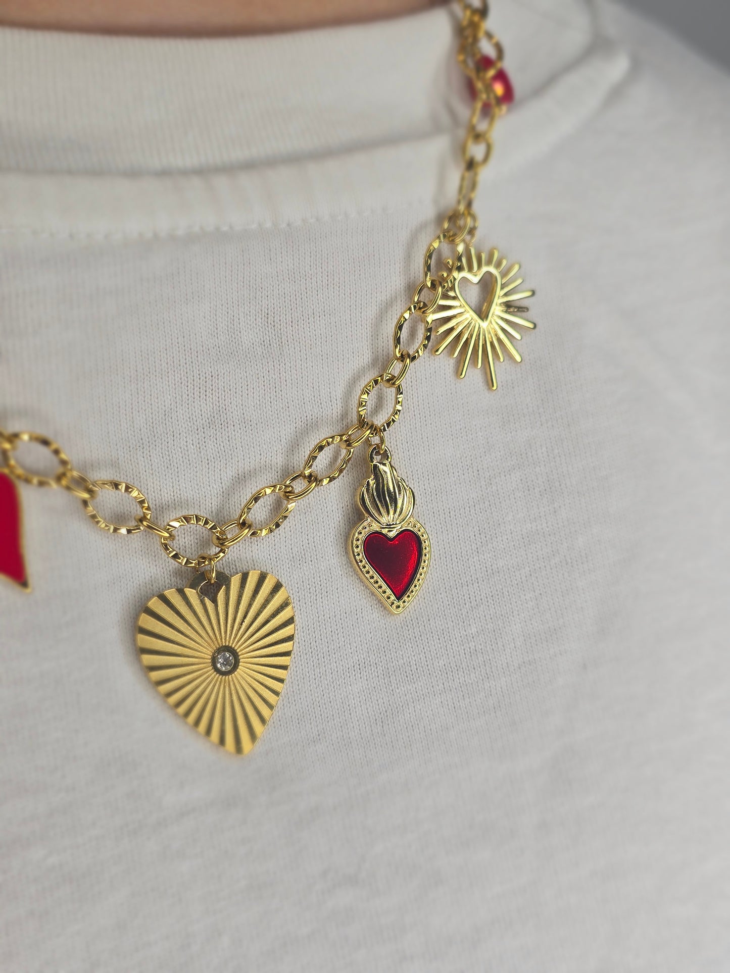 COLLIER SYMBOLES ET AMOUR